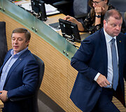 Ramūnas Karbauskis ir Saulius Skvernelis