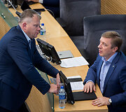 Andrius Palionis ir Ramūnas Karbauskis
