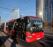 Naujieji Vilniaus vie&scaron;ojo transporto autobusai