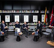 Diskusijos &bdquo;Ką ir kaip mums kalbėti?&ldquo; akimirka
