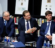 Mečys Laurinkus, Dainius Radzevičius, Ignas Vėgėlė
