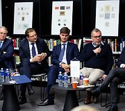Diskusijos &bdquo;Ką ir kaip mums kalbėti?&ldquo; akimirka