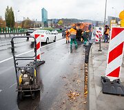 Geležinio vilko gatvėje platinama eismo juosta