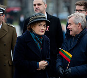Urszula Doroszewska ir Viktoras Pranckietis
