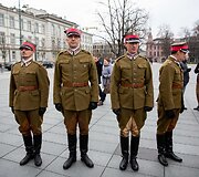 Luki&scaron;kių aik&scaron;tėje paminėtos Lenkijos nepriklausomybės atkūrimo 100-osios metinės