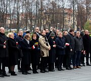 Luki&scaron;kių aik&scaron;tėje paminėtos Lenkijos nepriklausomybės atkūrimo 100-osios metinės