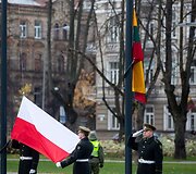 Luki&scaron;kių aik&scaron;tėje paminėtos Lenkijos nepriklausomybės atkūrimo 100-osios metinės