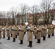 Luki&scaron;kių aik&scaron;tėje paminėtos Lenkijos nepriklausomybės atkūrimo 100-osios metinės