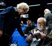 A.Sutkaus ir J.Dovidėno fotografijų parodų pristatymo spaudos konferencija