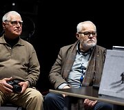 A.Sutkaus ir J.Dovidėno fotografijų parodų pristatymo spaudos konferencija