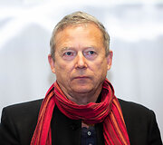 A.Sutkaus ir J.Dovidėno fotografijų parodų pristatymo spaudos konferencija