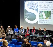 A.Sutkaus ir J.Dovidėno fotografijų parodų pristatymo spaudos konferencija