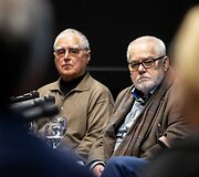 A.Sutkaus ir J.Dovidėno fotografijų parodų pristatymo spaudos konferencija