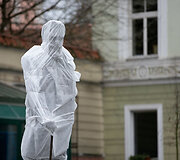 Atidengimo laukiantis paminklas Jonui Basanavičiui 