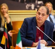 Konferencijos &bdquo;Moterys, taika ir saugumas&ldquo; akimirka
