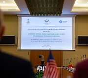 Konferencijos &bdquo;Moterys, taika ir saugumas&ldquo; akimirka