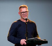 Apdovanojimų &bdquo;Už sveiką gyvenseną&ldquo; akimirka