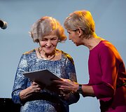 Apdovanojimų &bdquo;Už sveiką gyvenseną&ldquo; akimirka