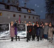 Vilniaus Vytauto Didžiojo gimnazijos mokytojai aplankė &Scaron;vietimo ministerijoje streikuojančius mokytojus