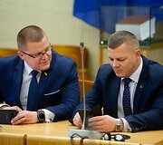 Dainius Gaižauskas ir Kęstutis Smirnovas
