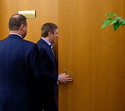 Saulius Skvernelis ir Ramūnas Karbauskis