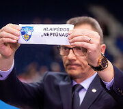 Karaliaus Mindaugo taurės ketvirtfinalio burtų traukimo ceremonija