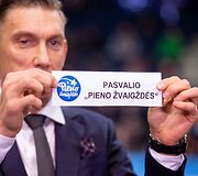 Karaliaus Mindaugo taurės ketvirtfinalio burtų traukimo ceremonija