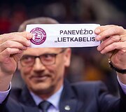 Karaliaus Mindaugo taurės ketvirtfinalio burtų traukimo ceremonija