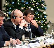 Konferencijos &bdquo;Lietuva ir Vokietija: kuriame Europos ateitį kartu&ldquo; akimirka