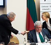 Vytautas Landsbergis ir Gabrielė Gylytė-Hein