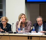 Konferencijos &bdquo;Lietuva ir Vokietija: kuriame Europos ateitį kartu&ldquo; akimirka