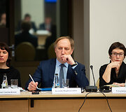 Konferencijos &bdquo;Lietuva ir Vokietija: kuriame Europos ateitį kartu&ldquo; akimirka