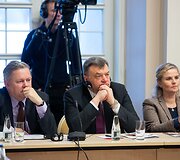 Konferencijos &bdquo;Lietuva ir Vokietija: kuriame Europos ateitį kartu&ldquo; akimirka