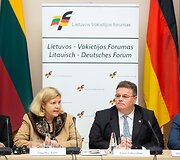 Angelika Viets ir Linas Linkevičius