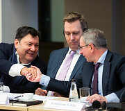 Konferencijos &bdquo;Lietuva ir Vokietija: kuriame Europos ateitį kartu&ldquo; akimirka