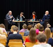 Diskusija &bdquo;Negrožinės literatūros sukelstėjimas: ką ir kodėl skaitome?