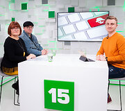 Gabrielė Napru&scaron;ienė, Algimantas Aleksandravičius, Lukas &Scaron;niolis