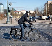 Saulėtas, bet vėsus pavasaris Vilniuje