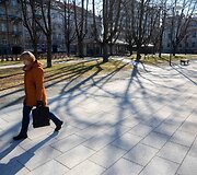 Saulėtas, bet vėsus pavasaris Vilniuje
