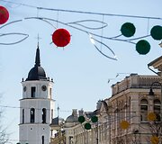 Saulėtas, bet vėsus pavasaris Vilniuje