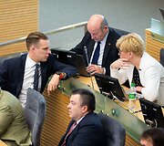 Gabrielius Landsbergis ir Ingrida &Scaron;imonytė