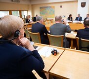 Diskusija &bdquo;Kaip užtikrinti rinkimų saugumą? E. balsavimas Estijoje&ldquo;