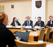 Diskusija &bdquo;Kaip užtikrinti rinkimų saugumą? E. balsavimas Estijoje&ldquo;