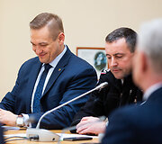 Eimutis Misiūnas ir Renatas Požėla