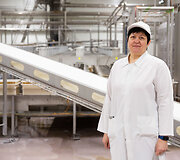 &bdquo;Rivona&ldquo; pieninės produktų gamybos vadovė Laima Balionienė