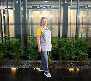 Valytoja Staselė Knabikienė