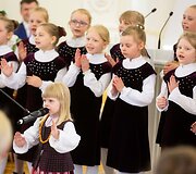 Daugiavaikių mamų apdovanojimo ceremonija Prezidentūroje