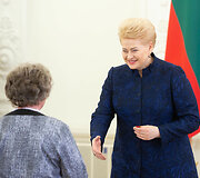 Daugiavaikių mamų apdovanojimo ceremonija Prezidentūroje