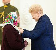 Daugiavaikių mamų apdovanojimo ceremonija Prezidentūroje