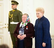 Daugiavaikių mamų apdovanojimo ceremonija Prezidentūroje